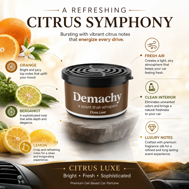 Demachy Citrus Luxe — Bright. Crisp. Unmistakably Premium.